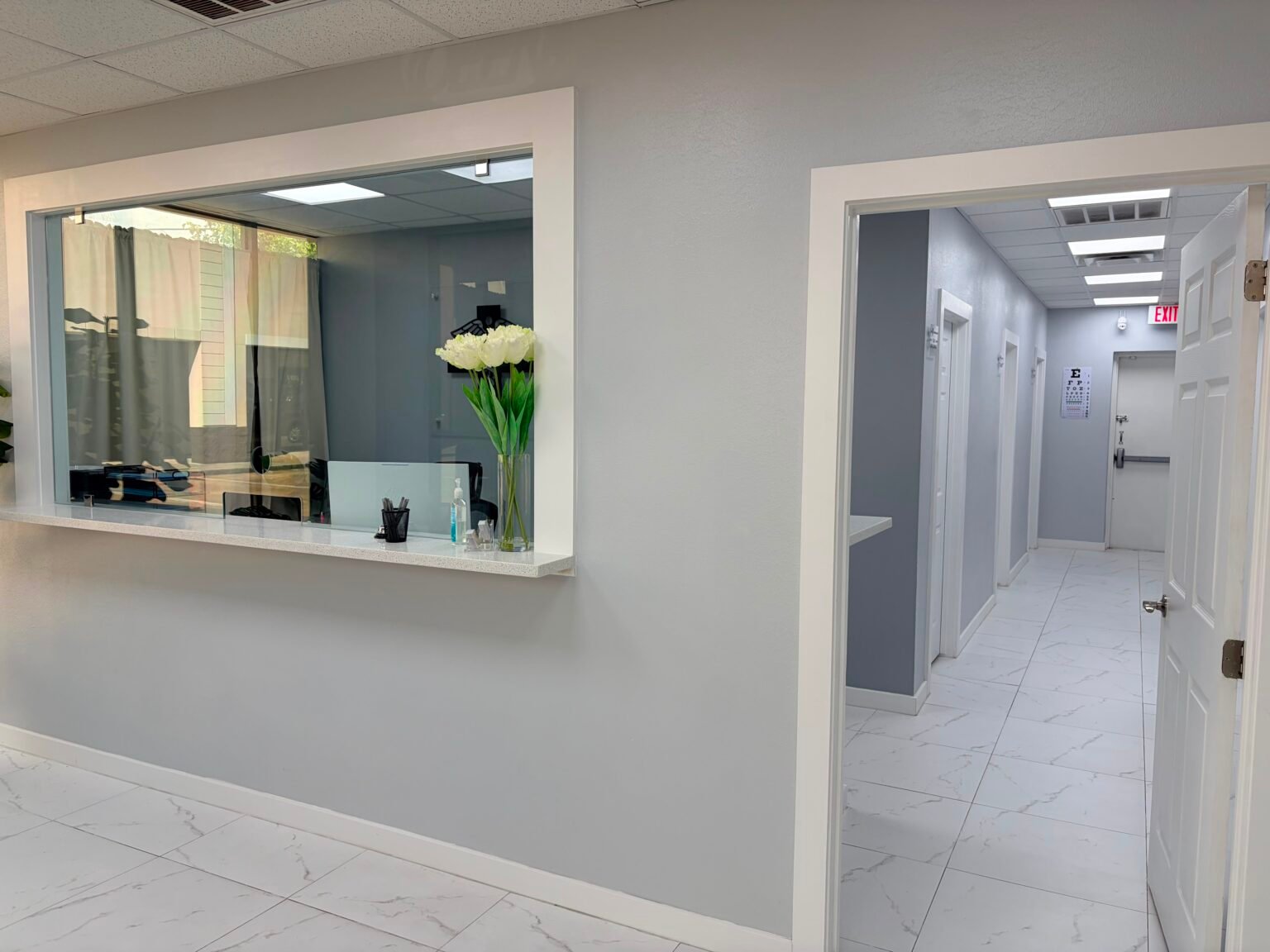Recepción de Clínica San Rafael Ponderosa